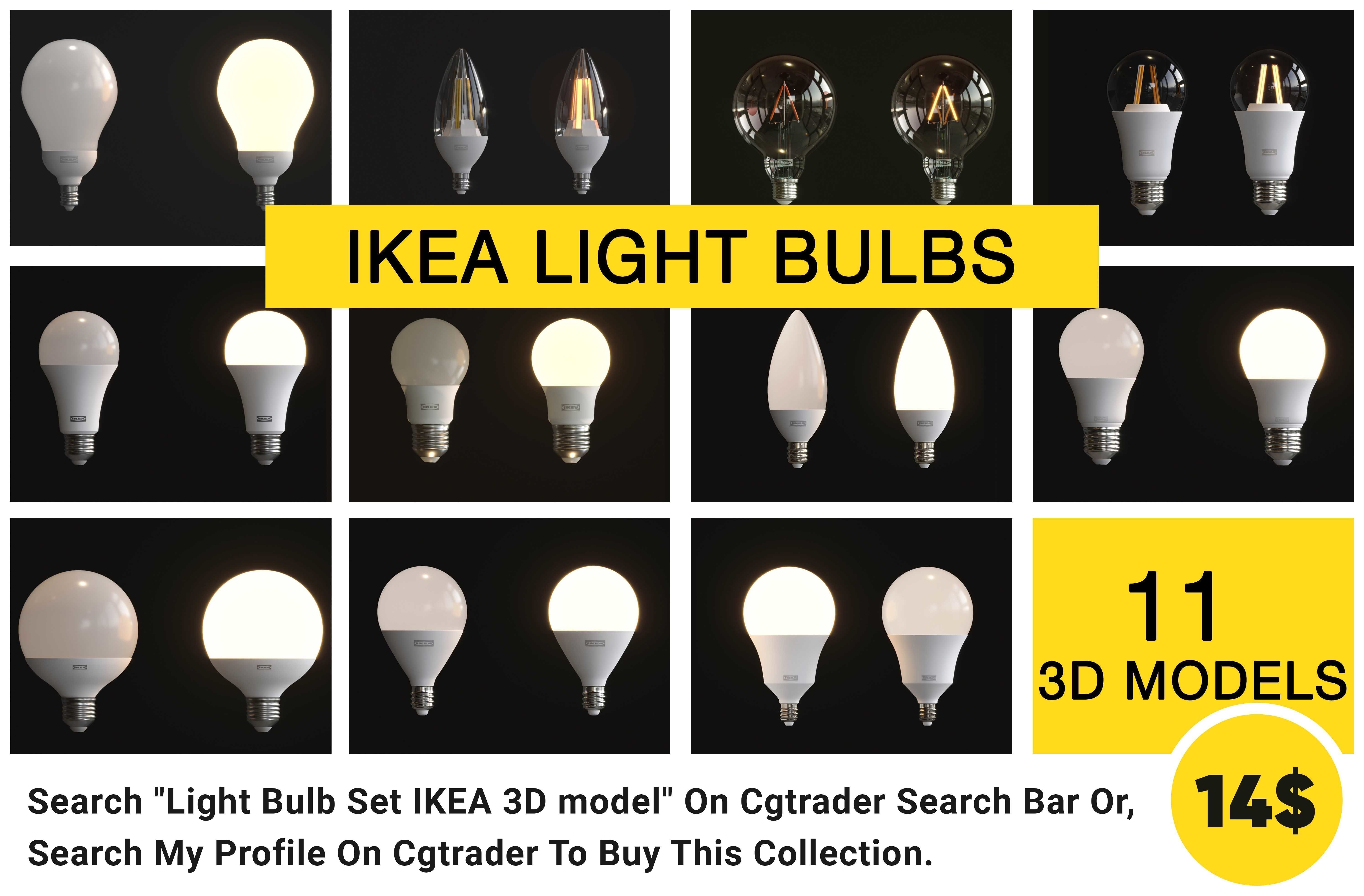 Light Bulb 3D model_3