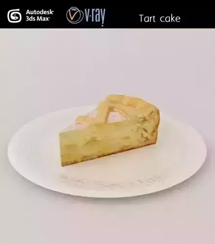 Tart Cake 3D model