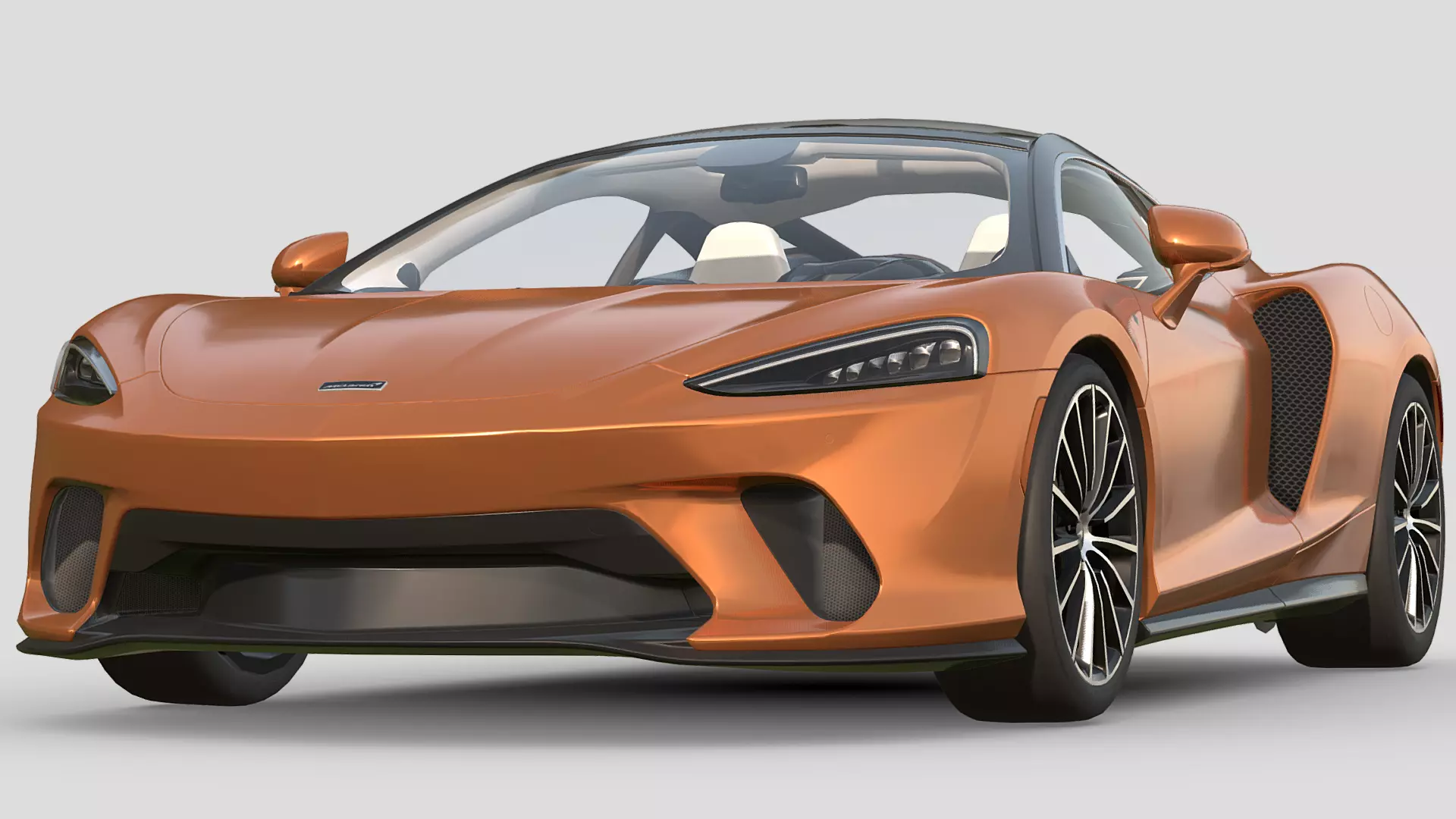 McLaren GT 3D model