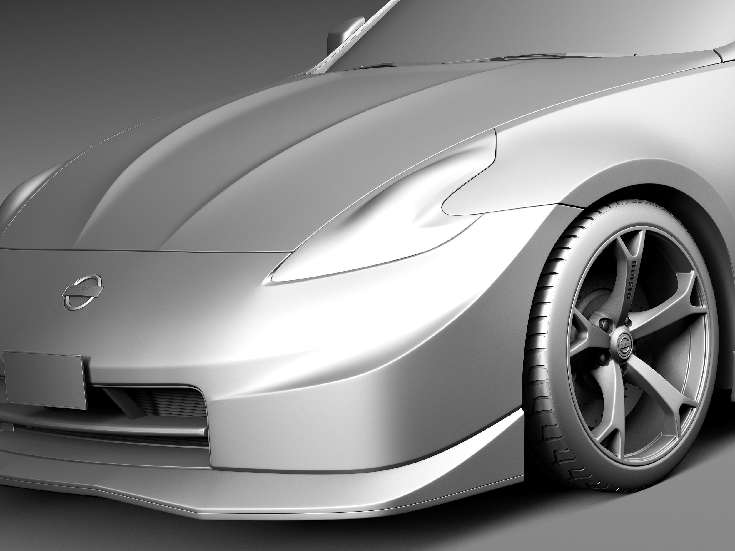Nissan 370z Nismo 2014 3D model_10