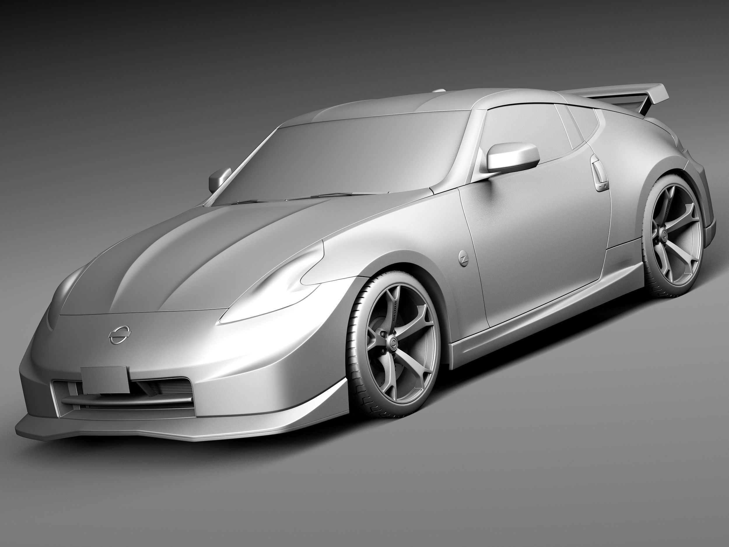 Nissan 370z Nismo 2014 3D model_8
