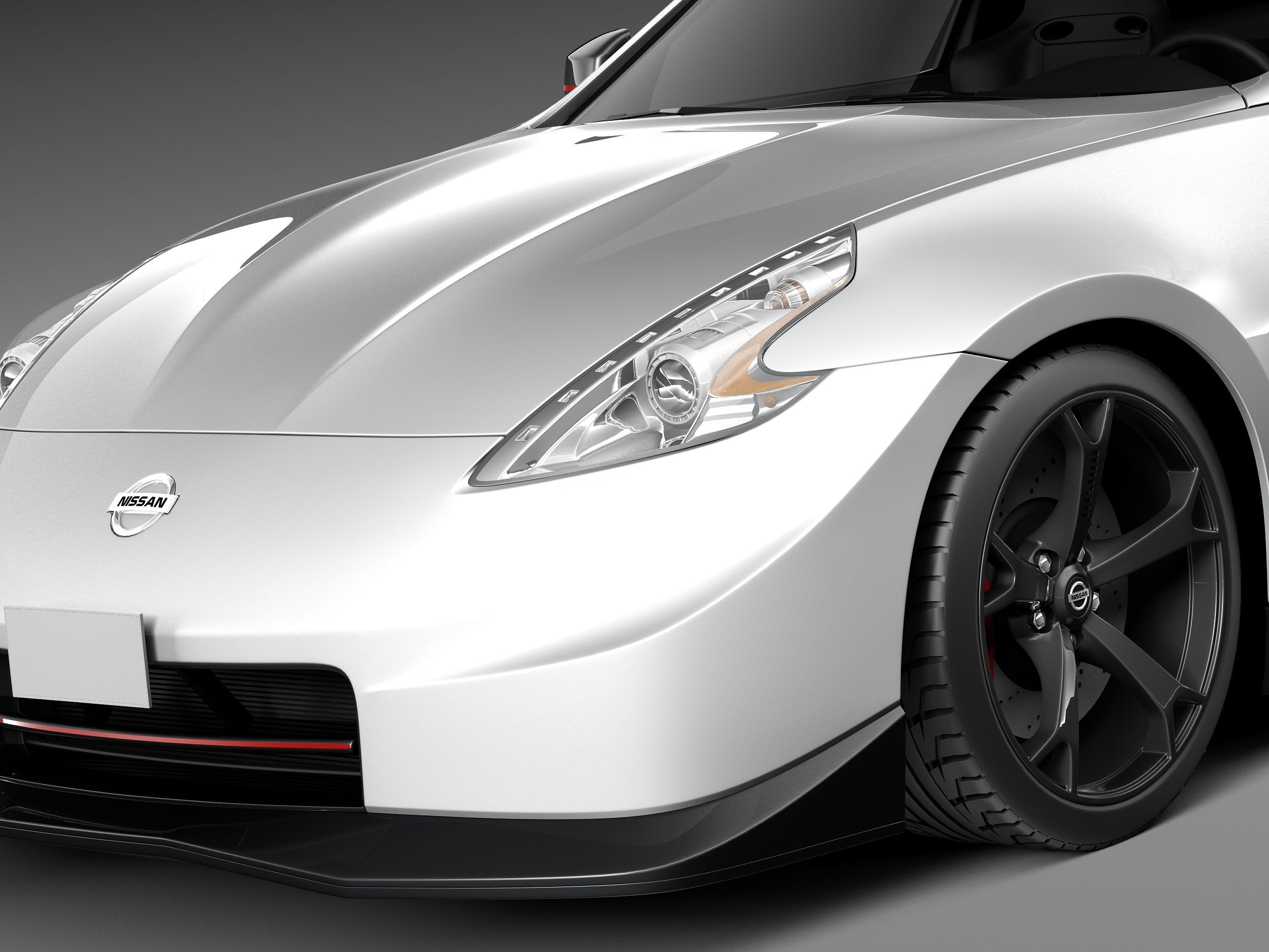Nissan 370z Nismo 2014 3D model_2