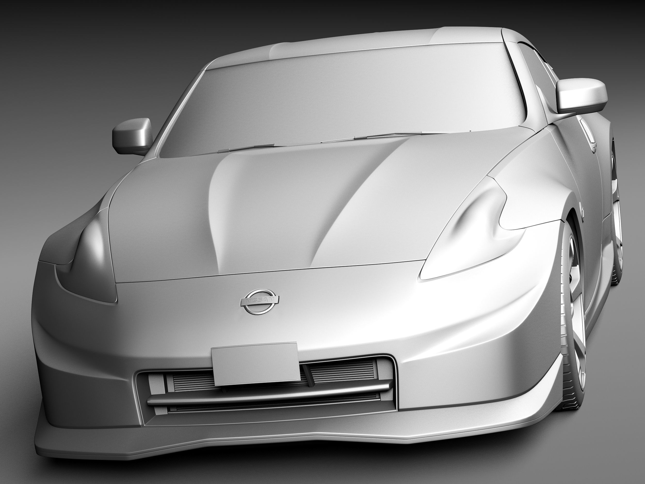 Nissan 370z Nismo 2014 3D model_9