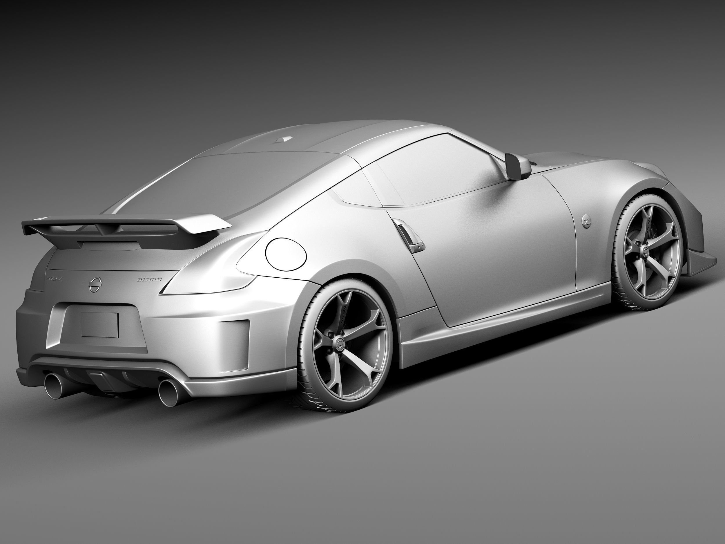 Nissan 370z Nismo 2014 3D model_12