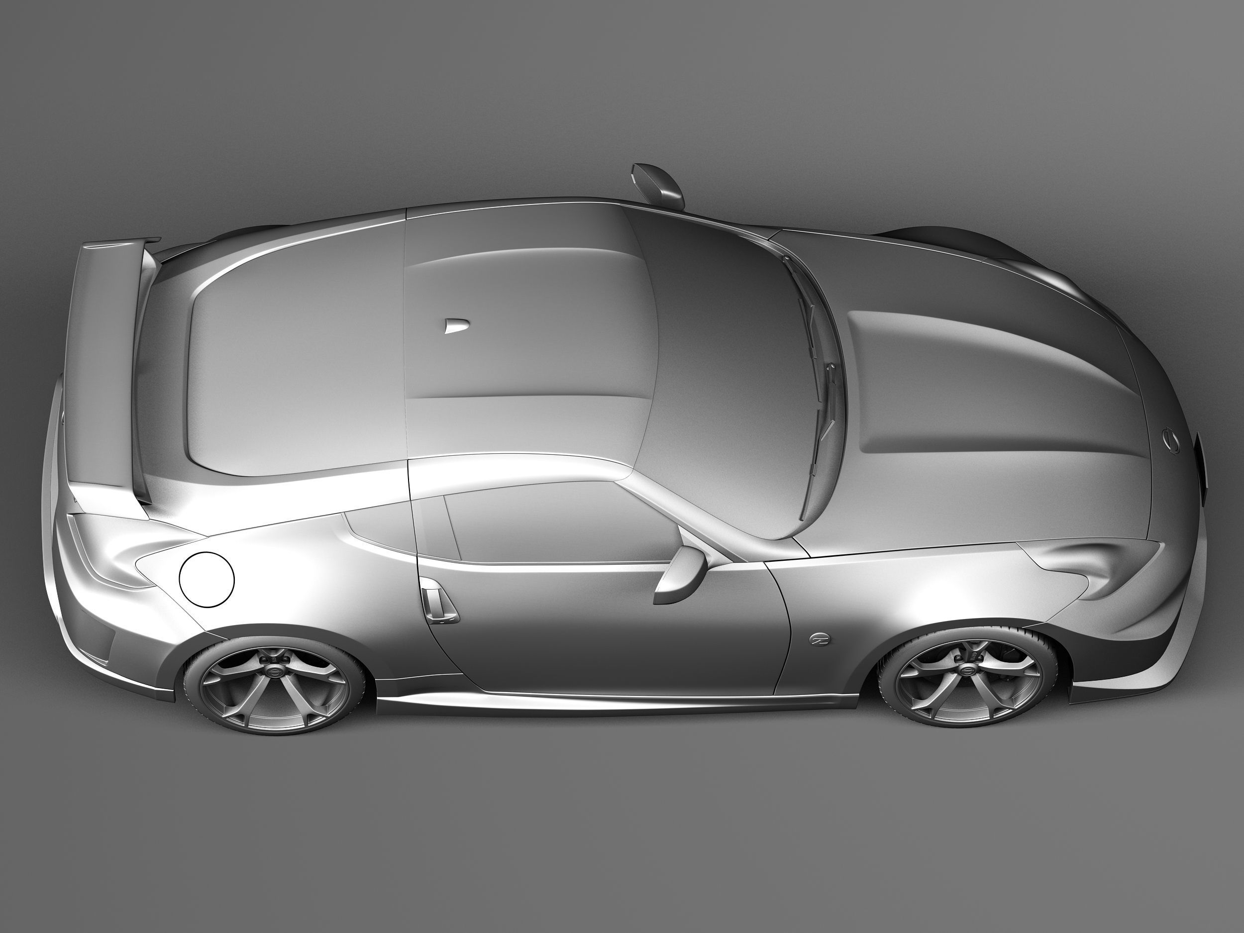Nissan 370z Nismo 2014 3D model_15