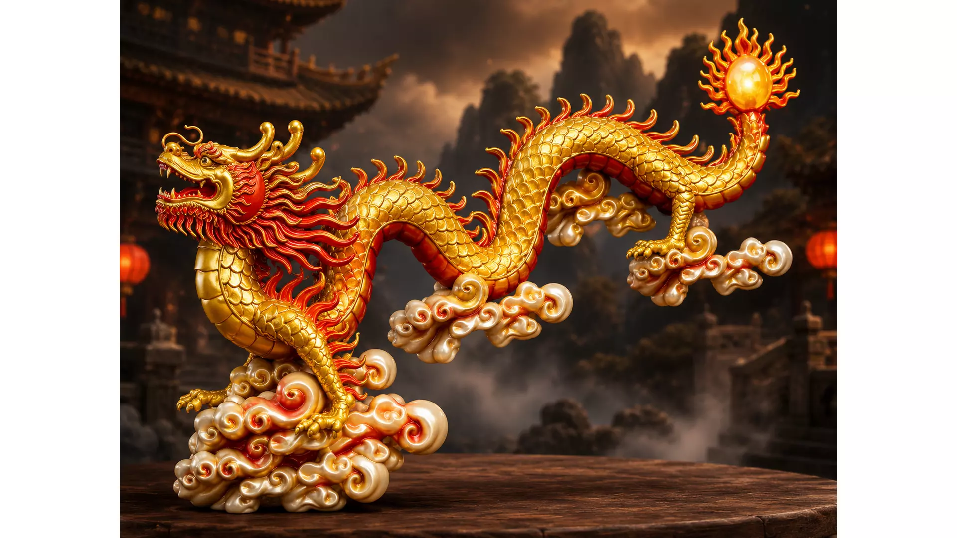 Dragon Figurine 3D Scanning STL Printable 316301 3D print model