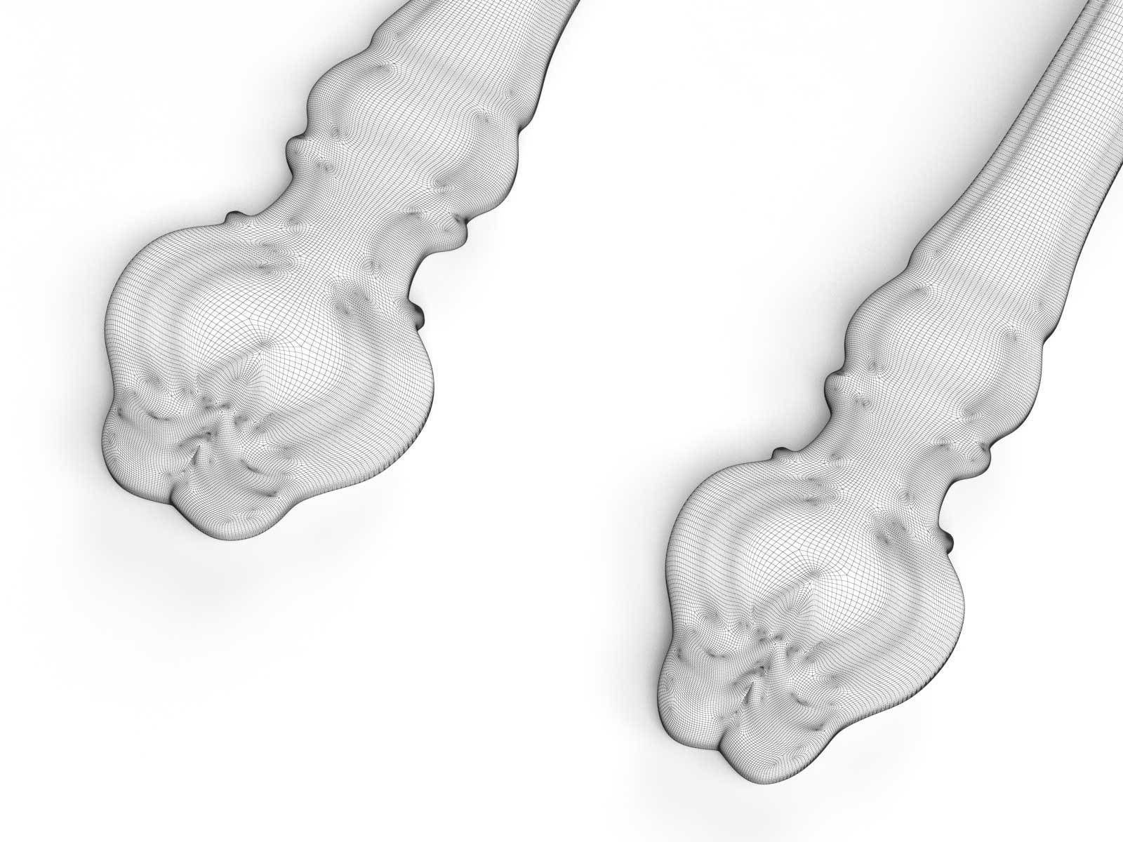 Vintage Cutlery 3D model_2