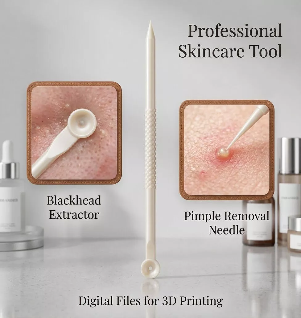 Professional Blemish Blackhead Extractor 3D print model