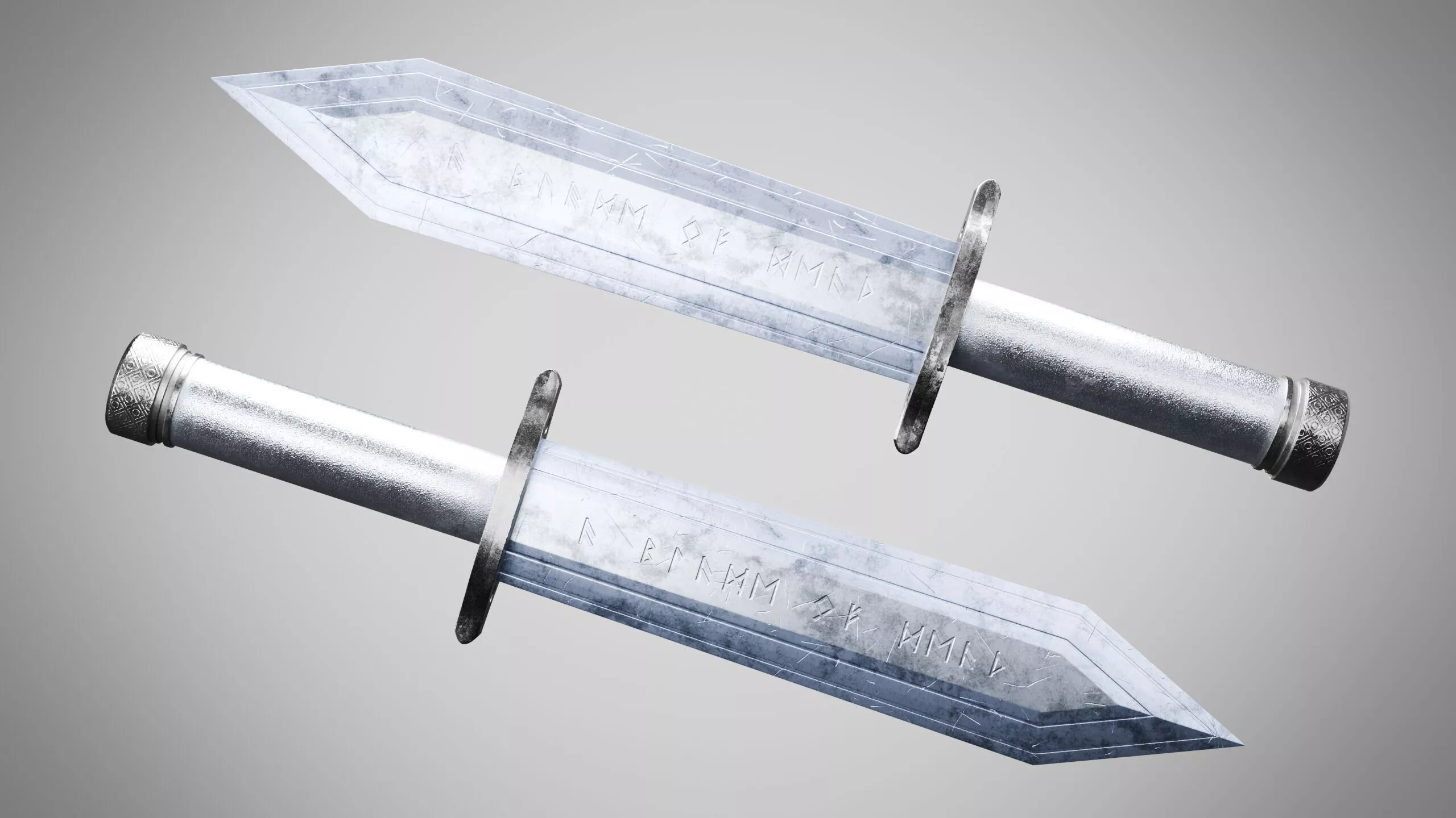 Knife 12 Lavender Mist FT Low-poly 3D model