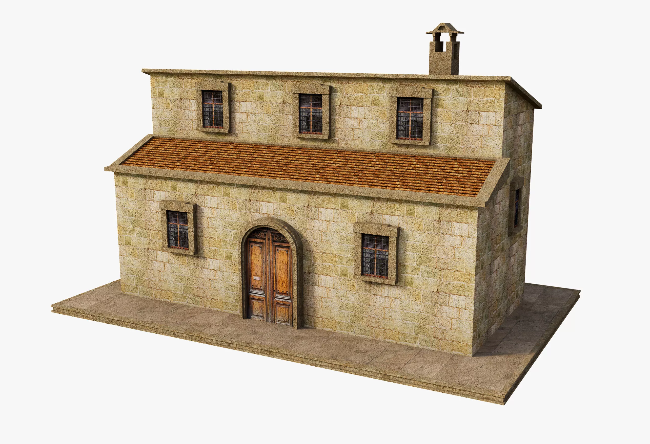 Ancient Random House Free 3D model