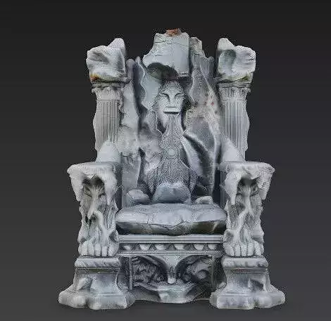 Thrones and Bones  Stone Throne