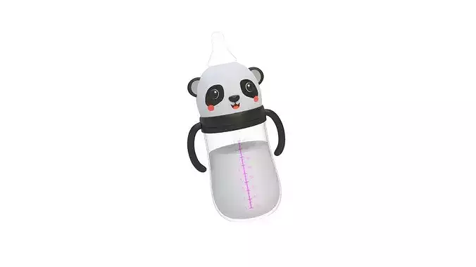 Cute Panda Baby Bottle