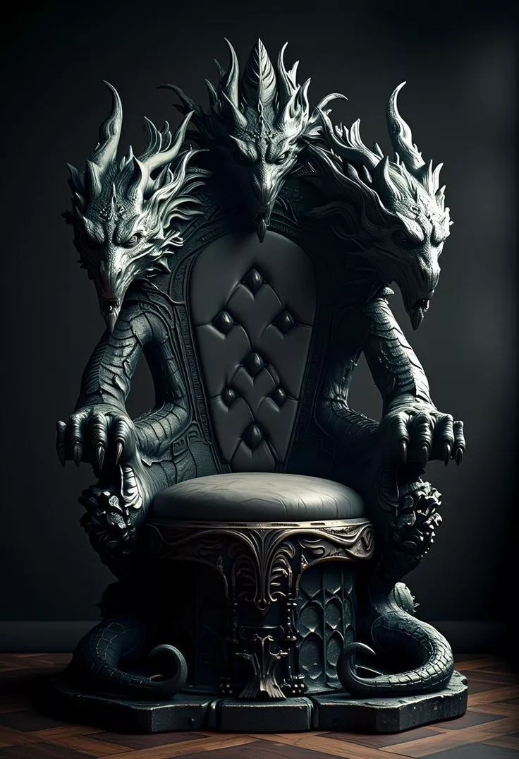 Thrones and Bones Dragon Throne 3D print model