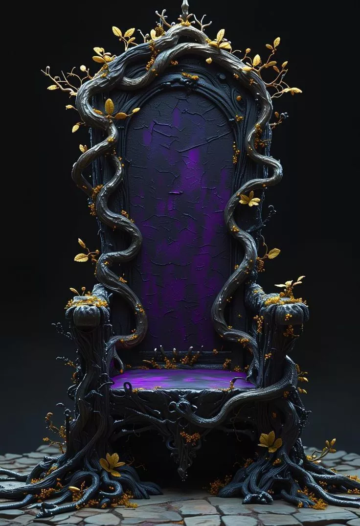 Thrones and Bones Forest Throne 3D print model