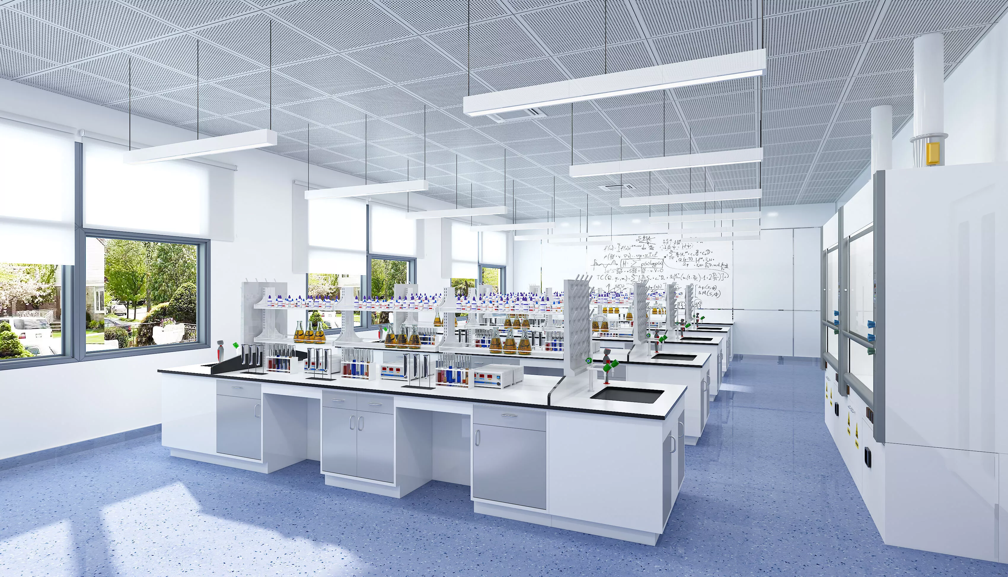 Modern Medical Laboratory 3D model