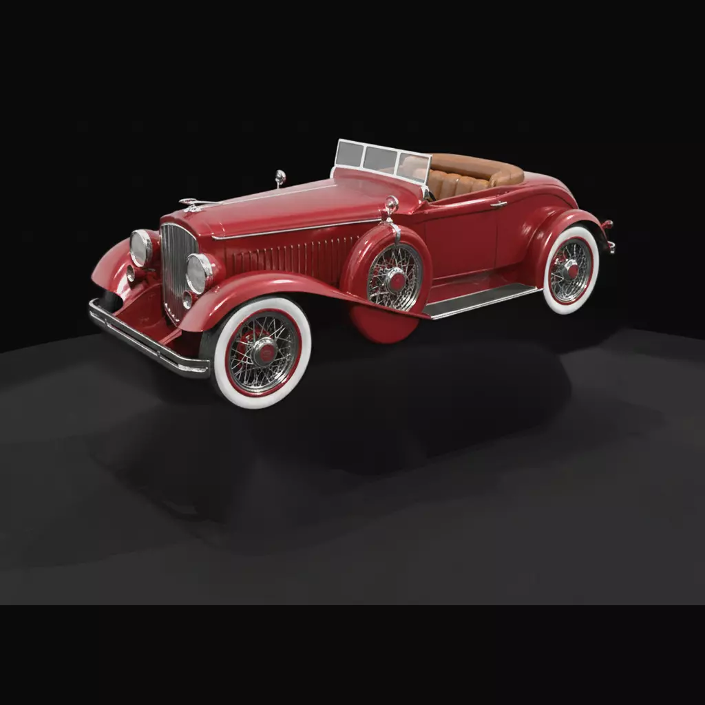 1-87 HO 1930 Emerson Model J Coupe Printable STL 3D print model