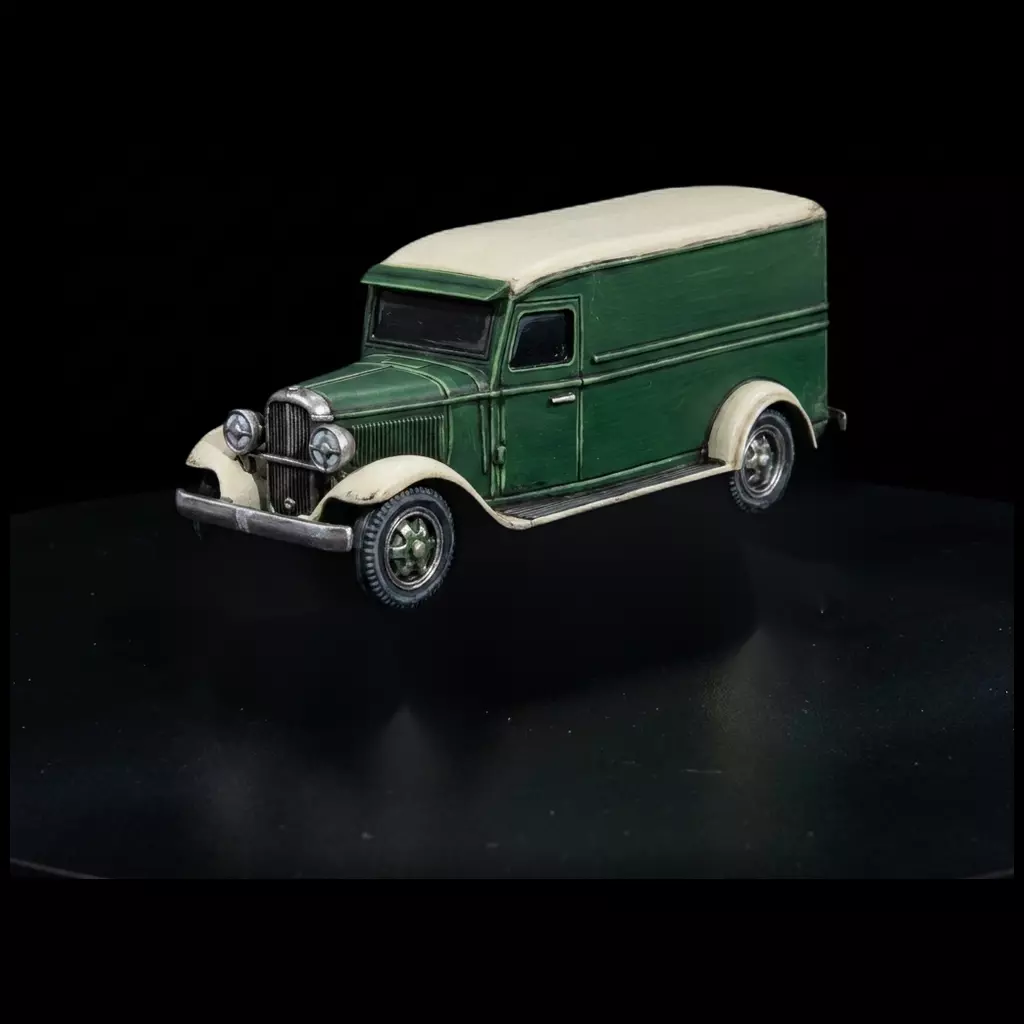Panel Truck Diorama Vehicle 3D print model
