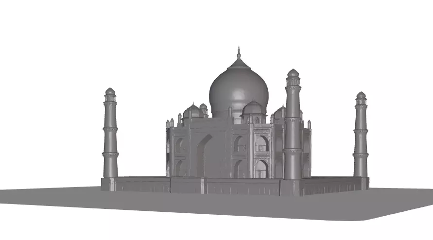 Taj Mahal Free 3D print model
