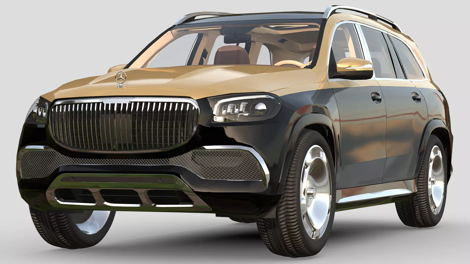 Mercedes GLS 600 Maybach 3D model
