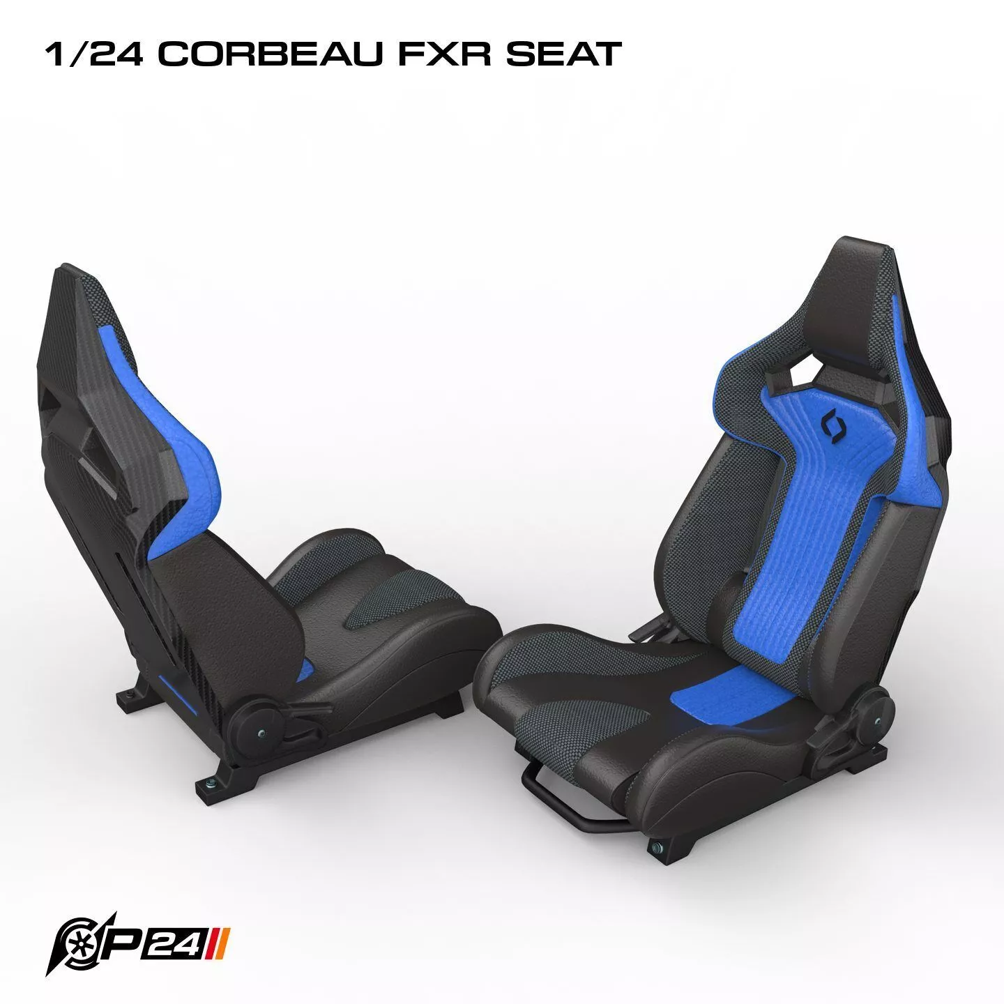 1-24th CORBEAU FXR seat 3D print model