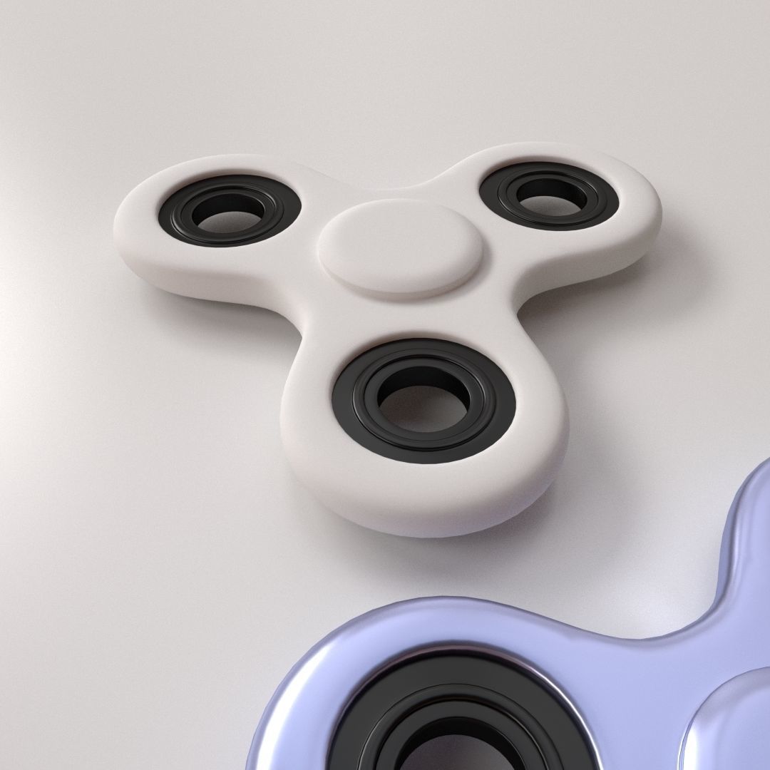 Fidget Spinner 3D model_2