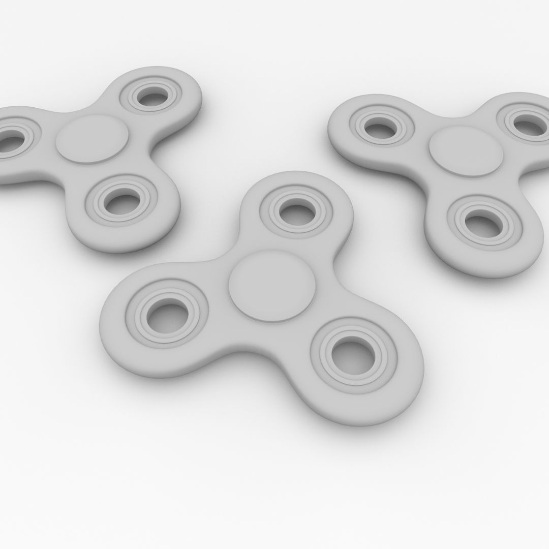 Fidget Spinner 3D model_3