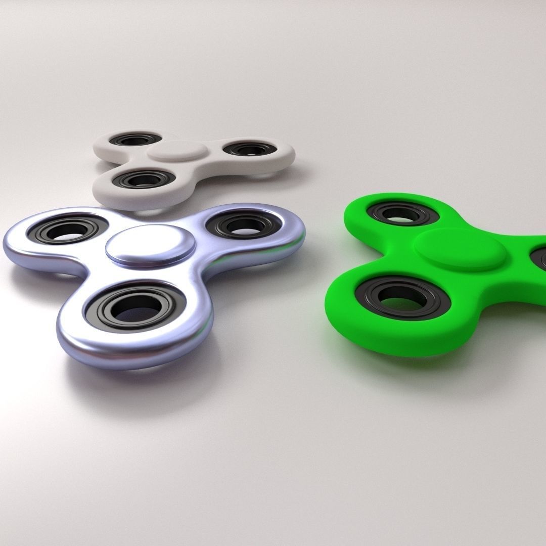 Fidget Spinner 3D model_1