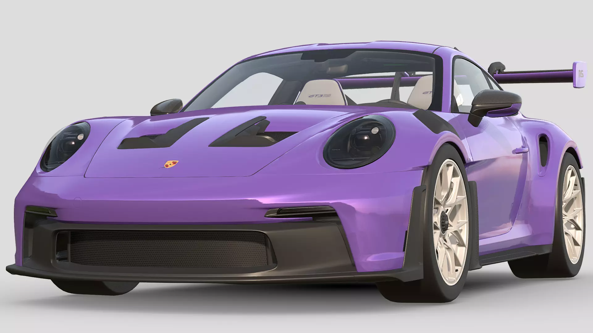 Porsche 911 GT3 RS 992 3D model