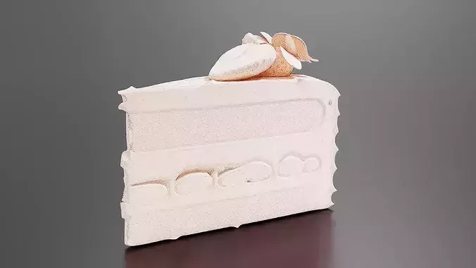 strawberry-cream-cake 3D print model 7