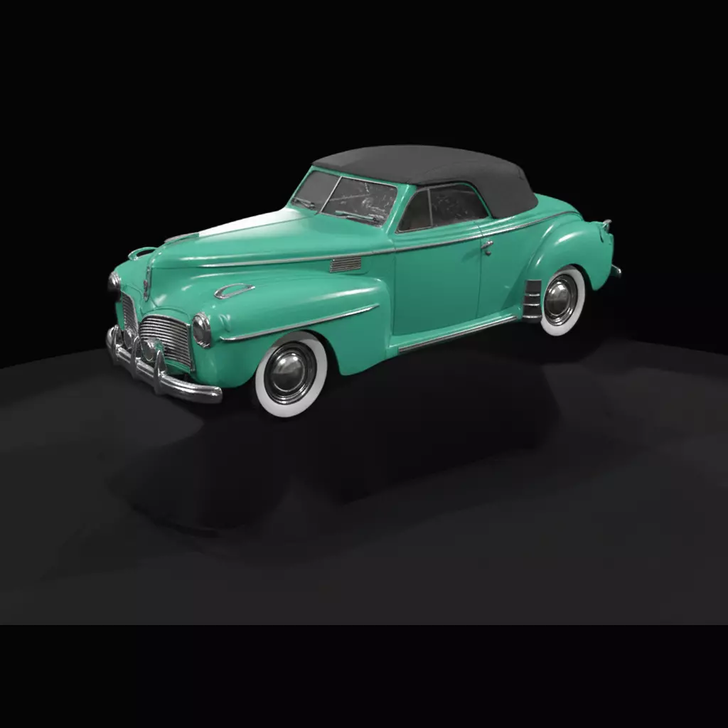 New Yorker Highlander 1940 3D print model