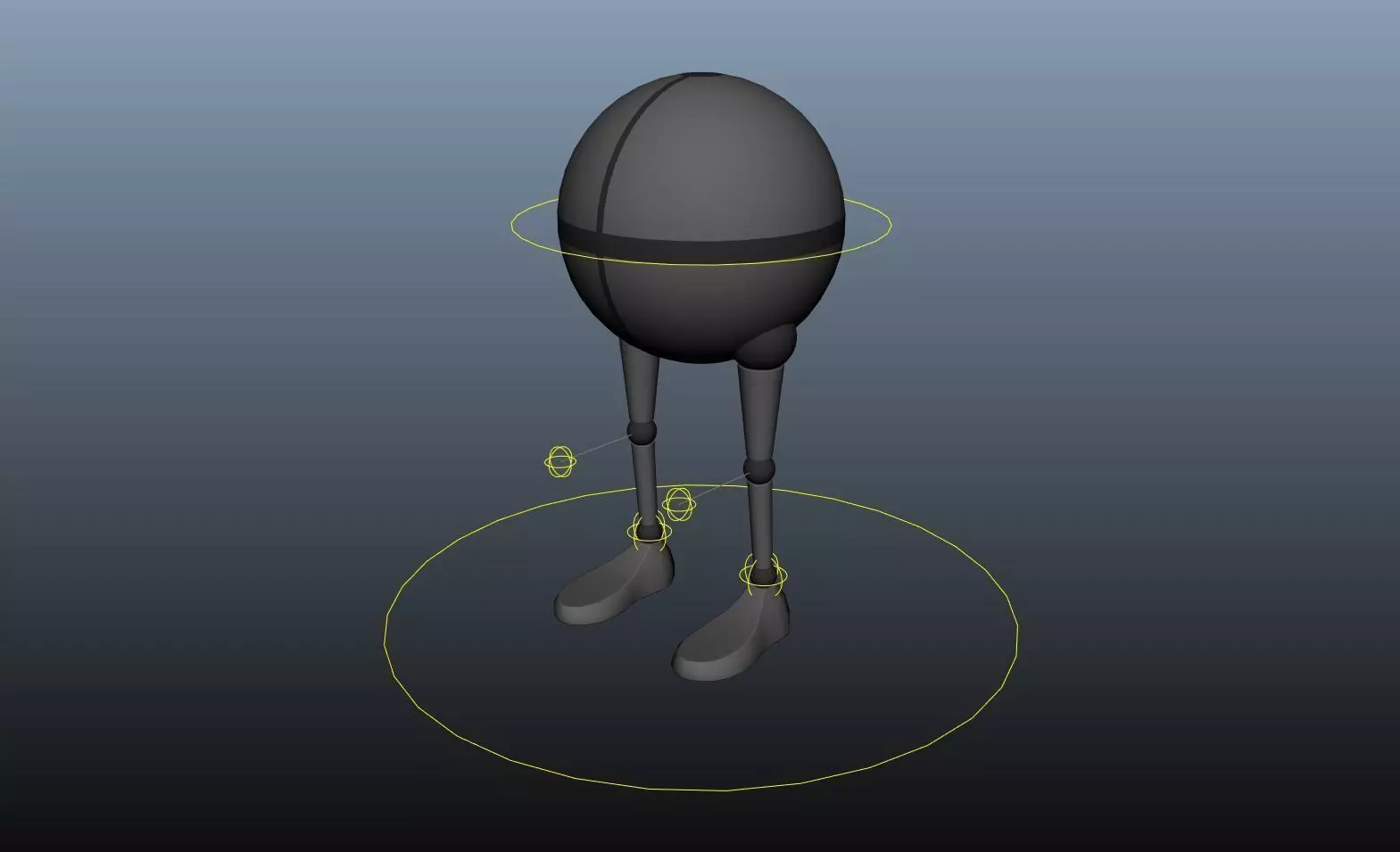 Walker Free Rig Free 3D model