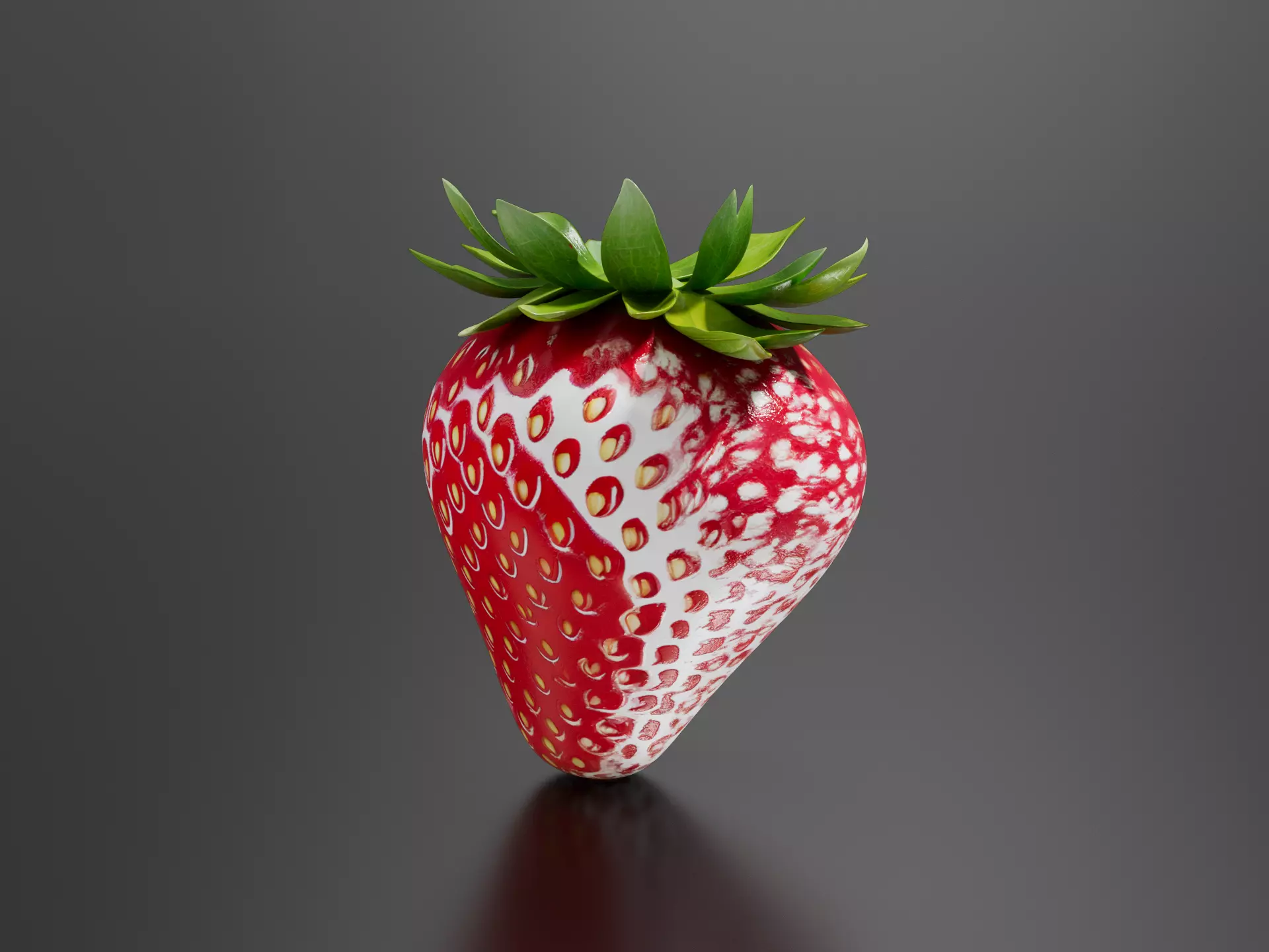 strawberry 03 3D print model
