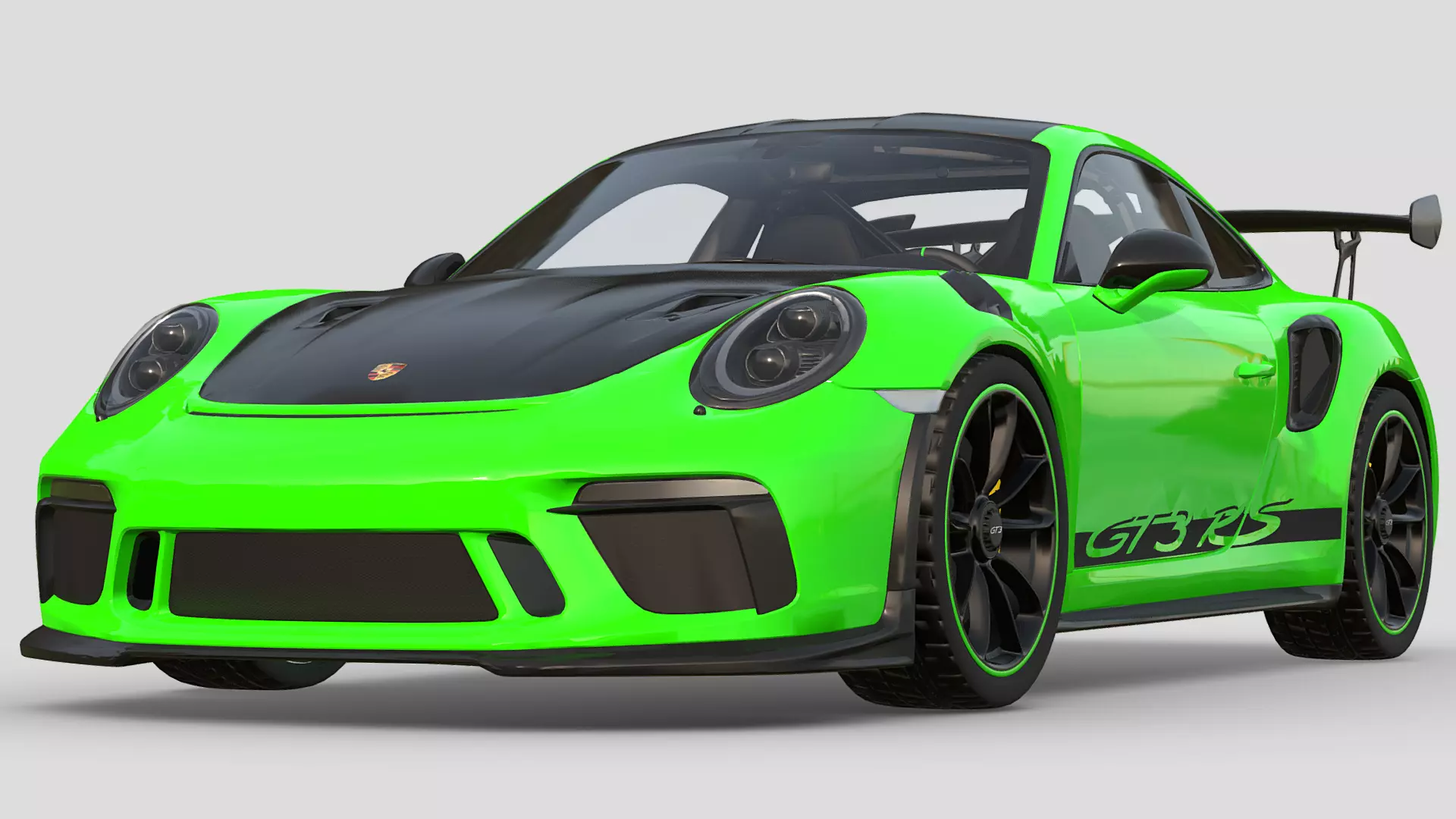 Porsche 911 GT3 RS 991 3D model
