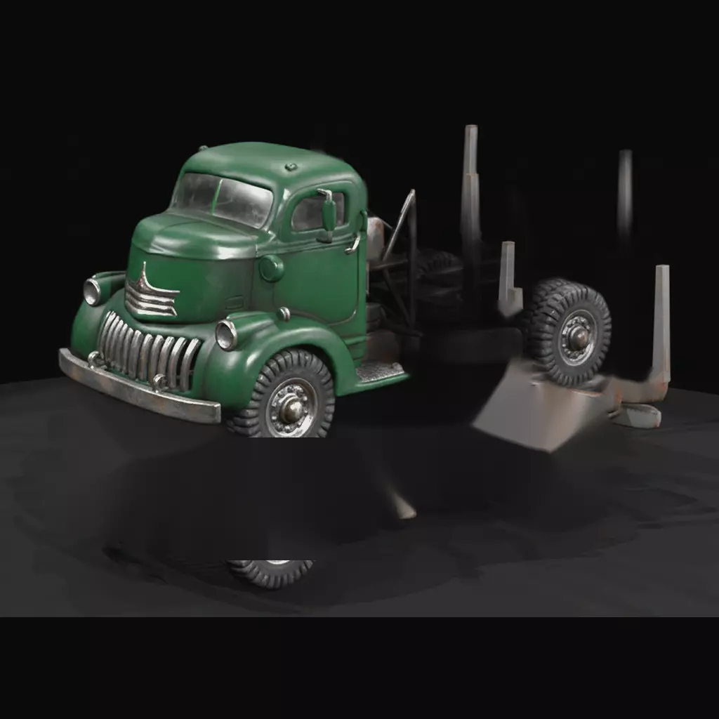1940s Logging COE 1940s 3D print model