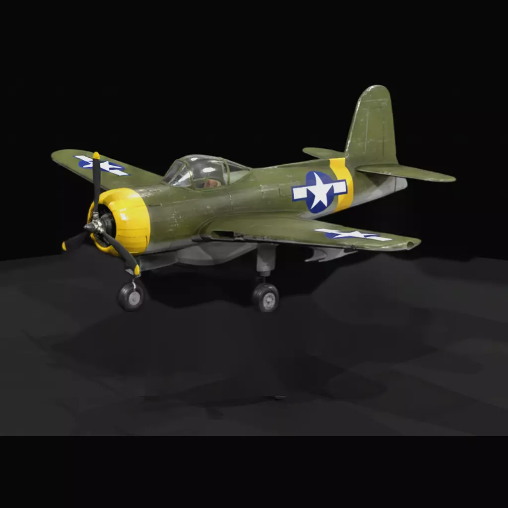 1-87 HO 1945 Ryan FR Fireball Printable STL 3D print model