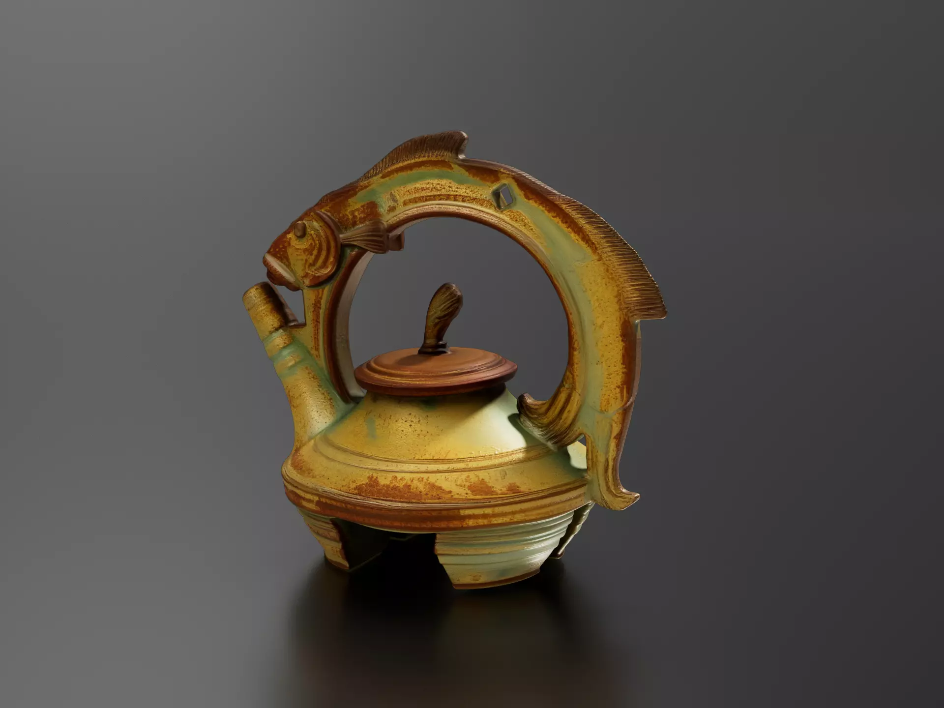 Teapot 01 3D print model
