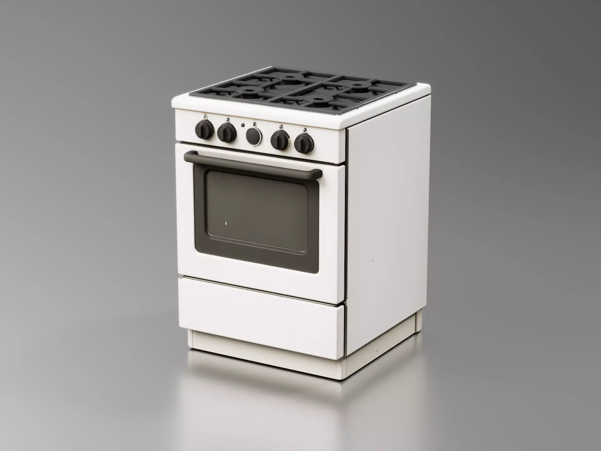 Cooktop Gas 3D print model