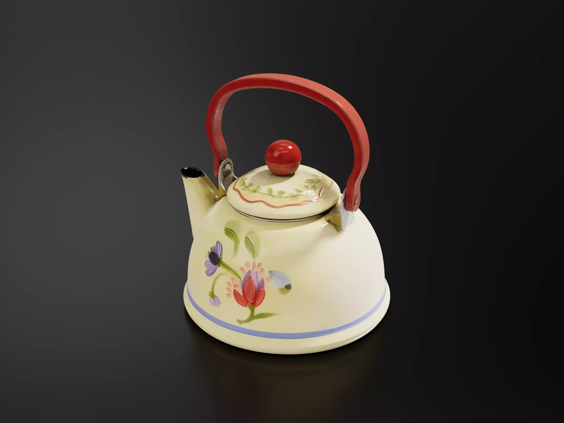 Teapot 021 3D print model
