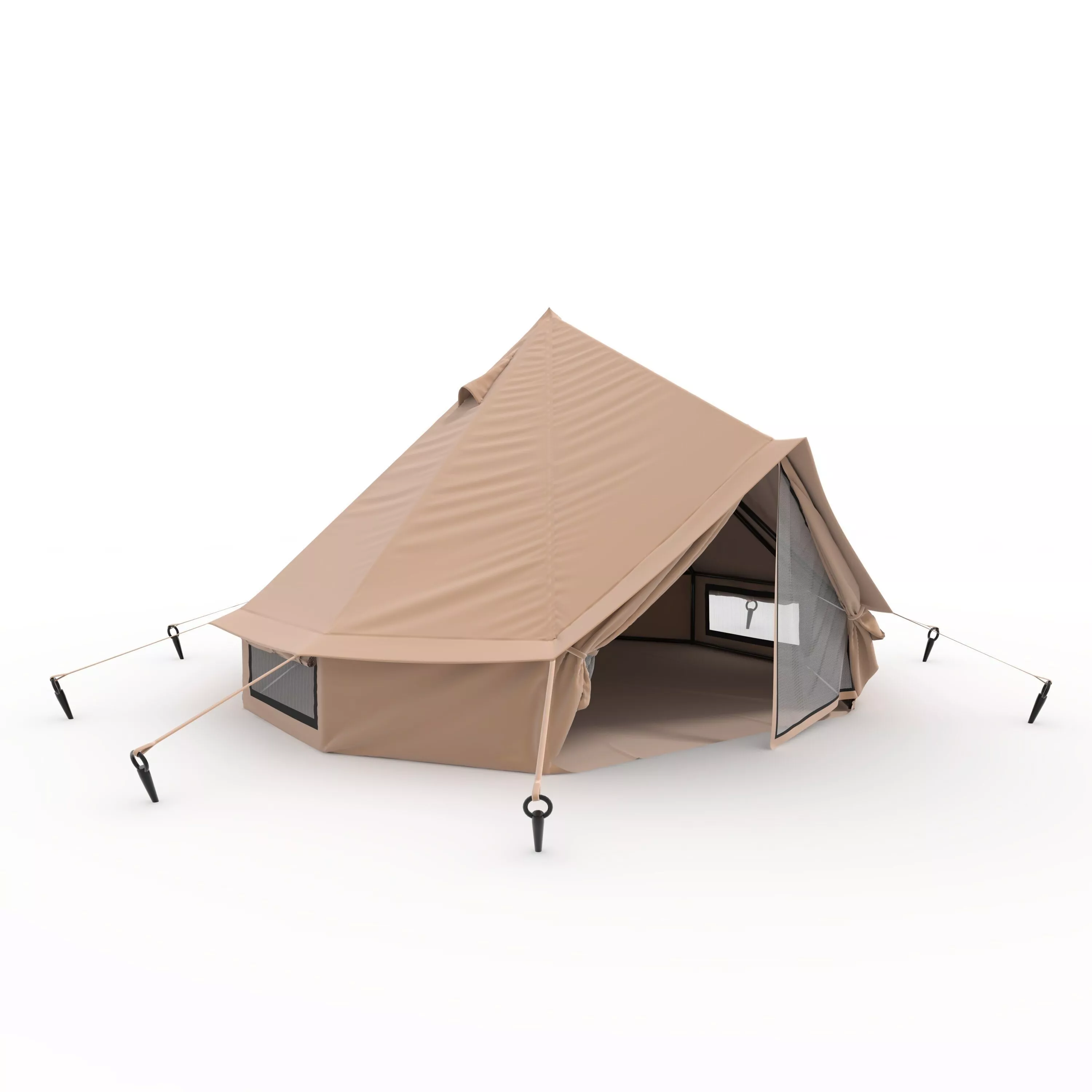 Glamping Tent 14 3D model
