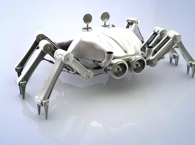 Crab robot 3D model_0