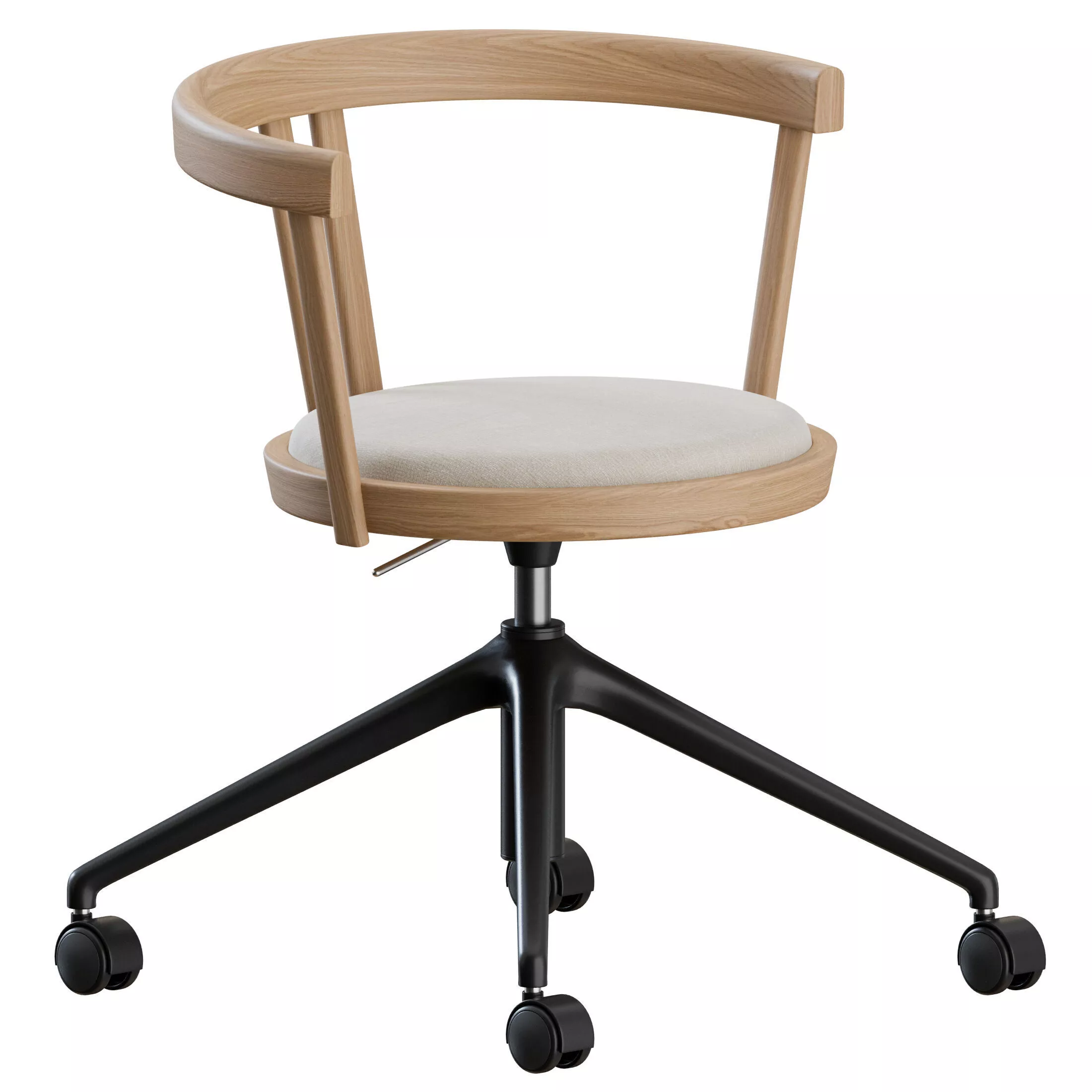 N-TC01 Swivel Chair by Karimoku Casestudy 3D model