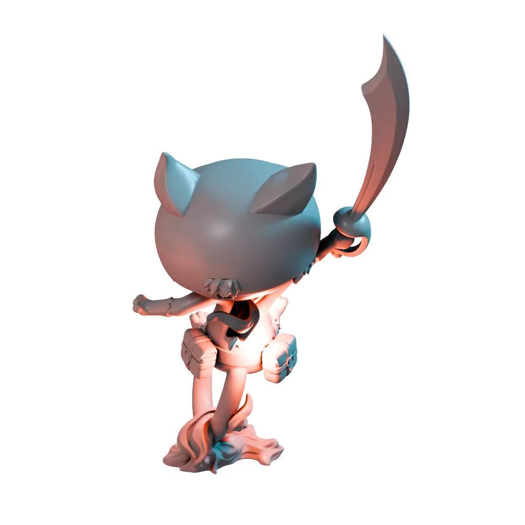 Morgana III - Board Game Miniature STL 3D print model