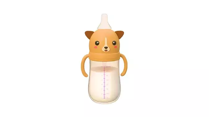 Cute Dog Baby Bottle 