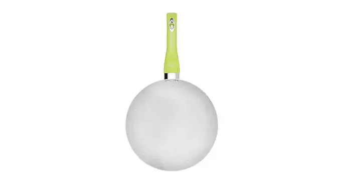 Green Frying Pan Low-poly 3D model 4