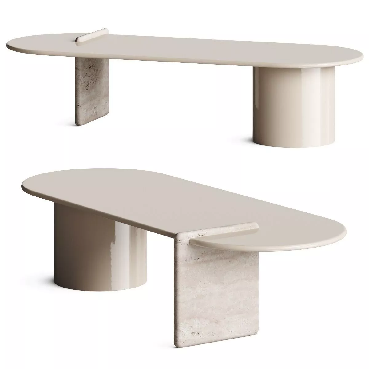 Ditre Italia Petra Coffee Table 3D model