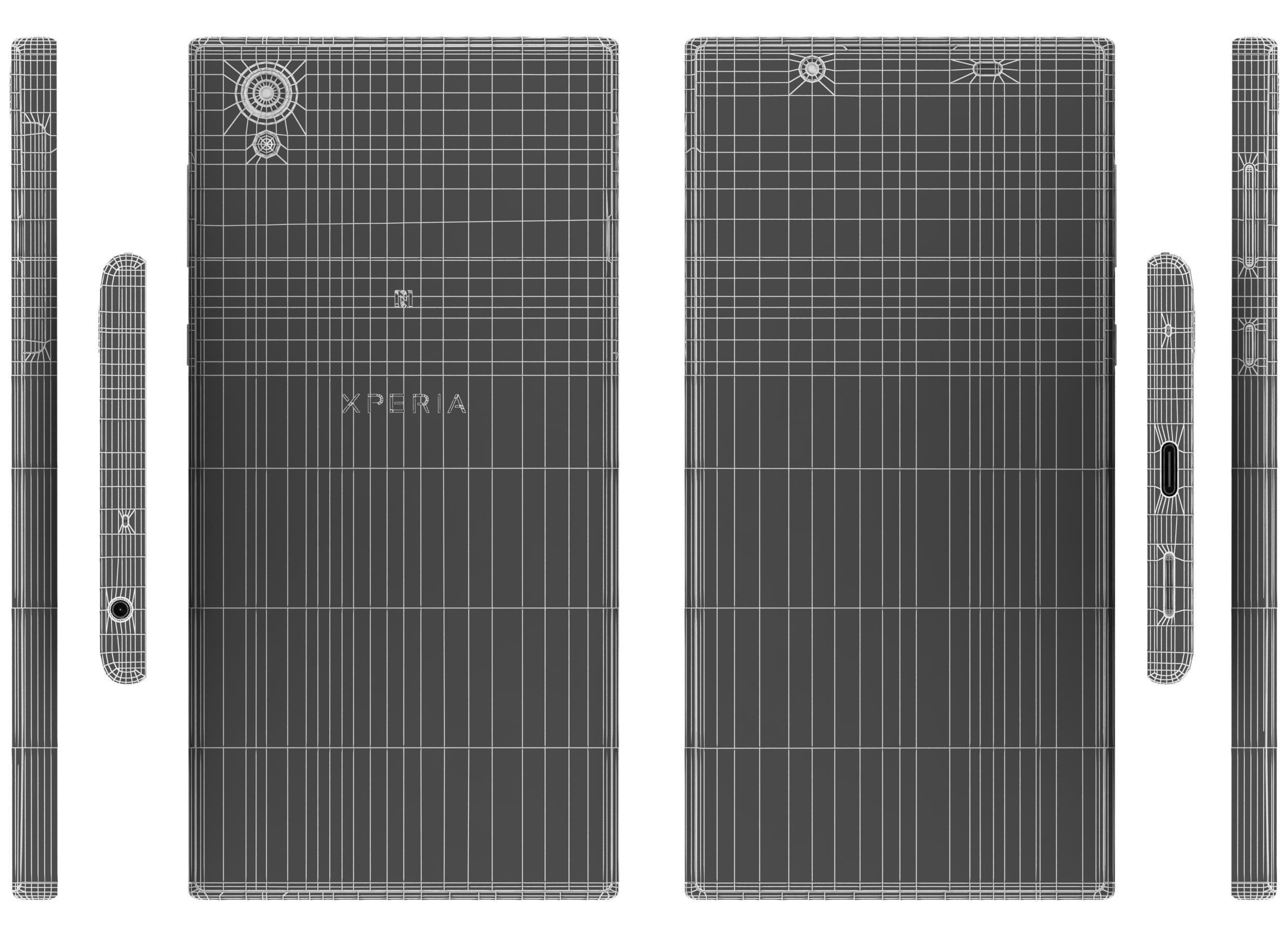 Sony Xperia L1 White 3D model_10