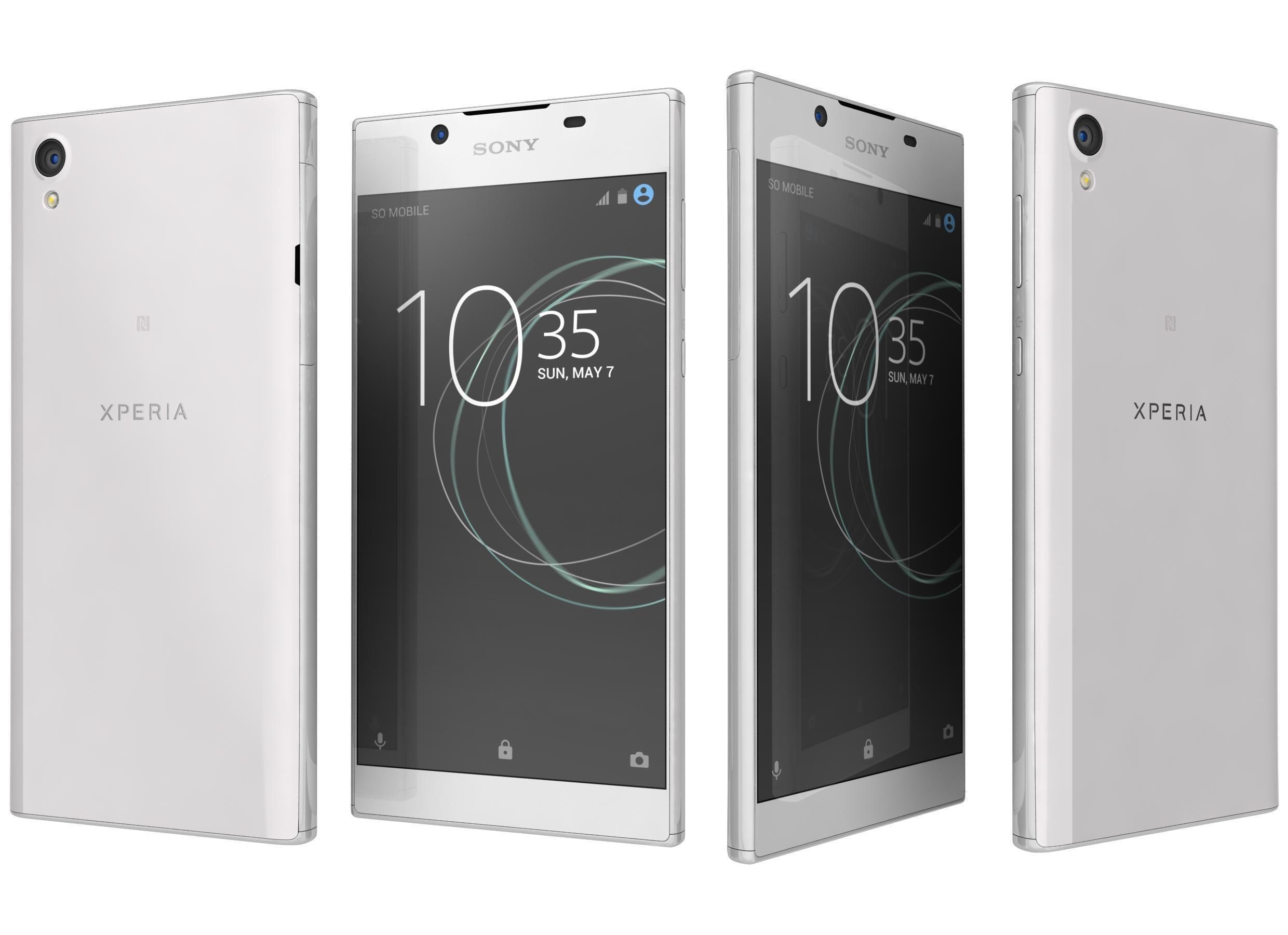 Sony Xperia L1 White 3D model_1