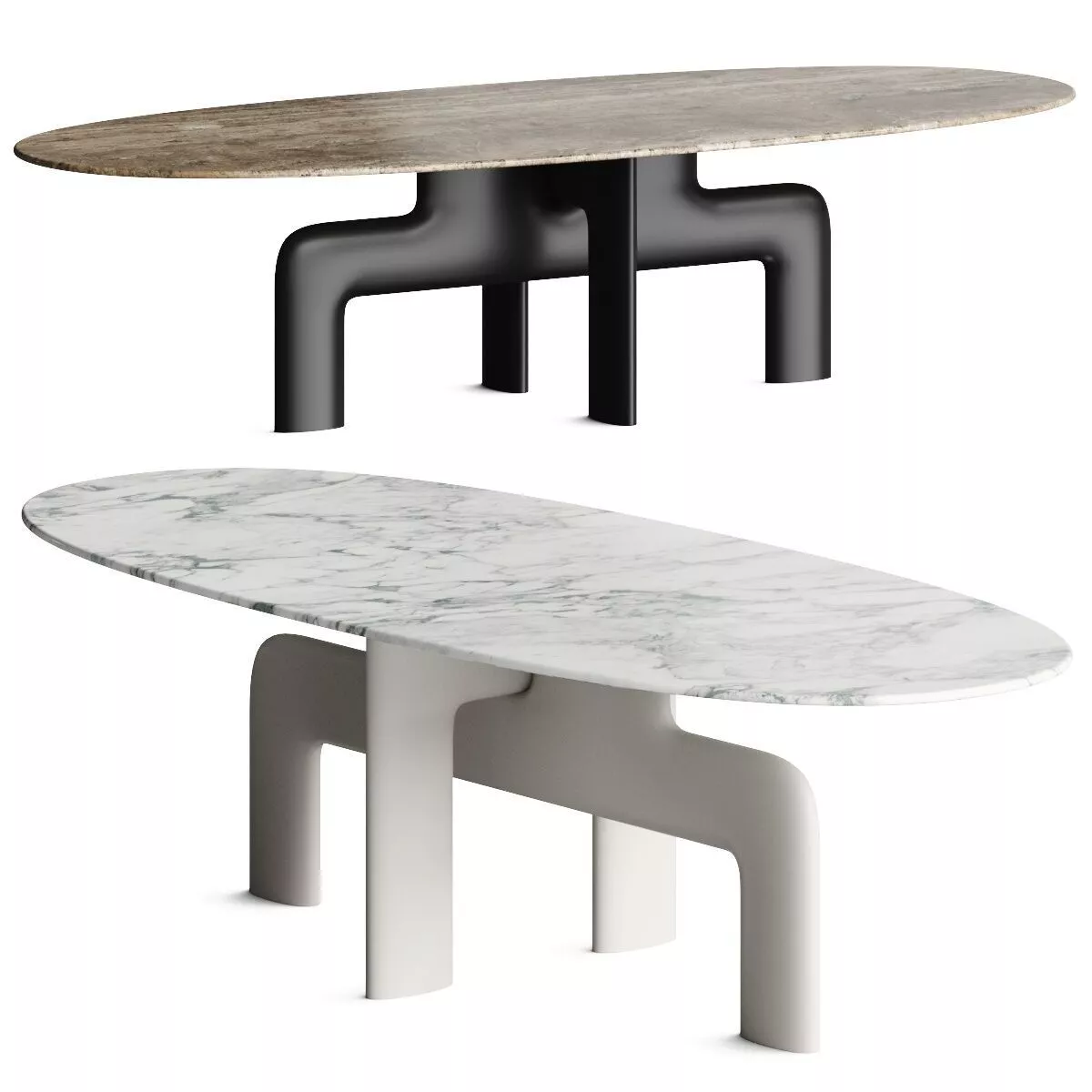 Ditre Italia Biarritz Dining Table 3D model