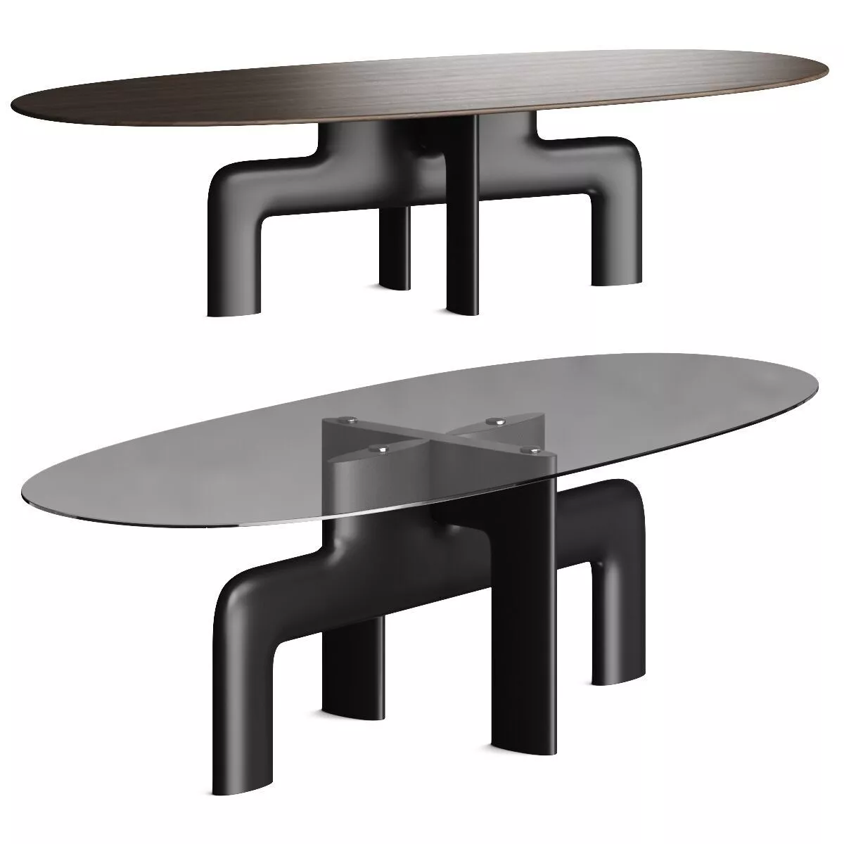 Ditre Italia Biarritz Dining Table 3D model