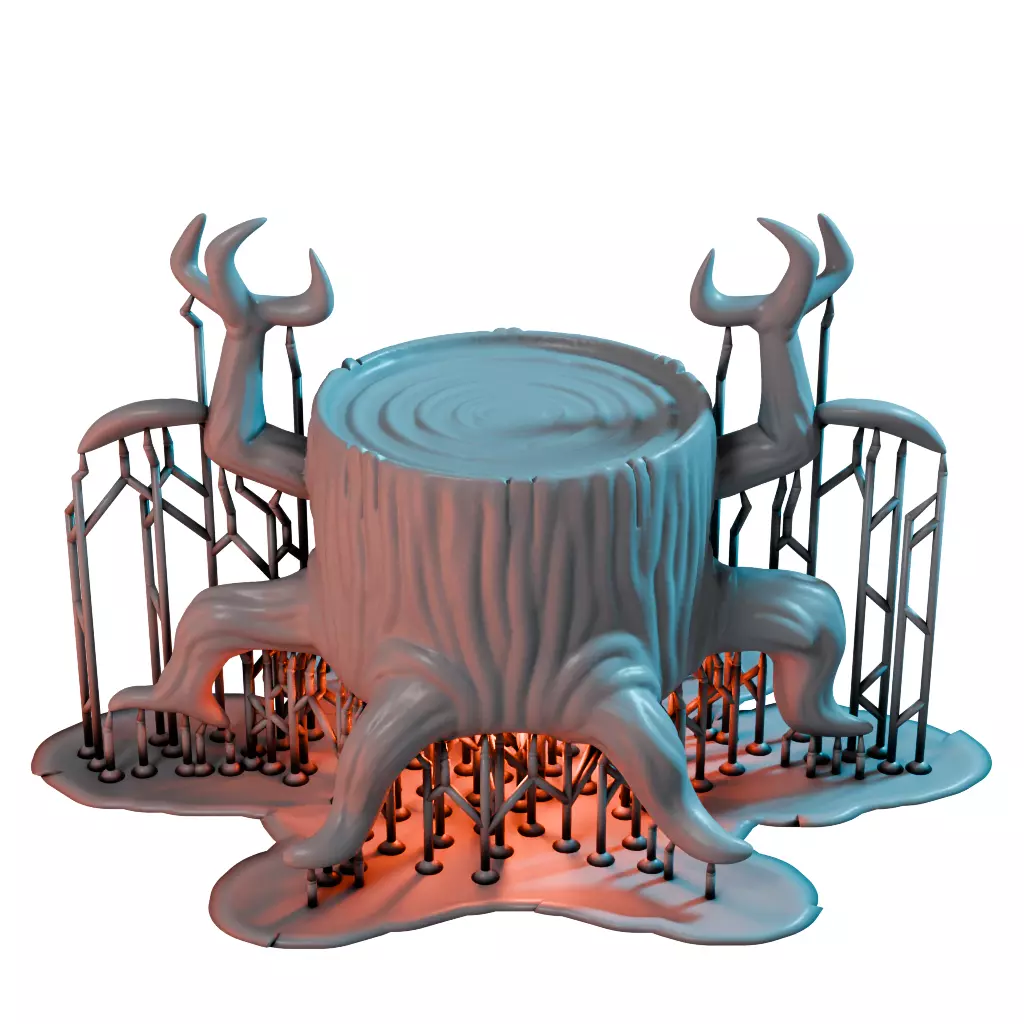 Stump Chump IV - Fantasy 3D Print Model 3D print model